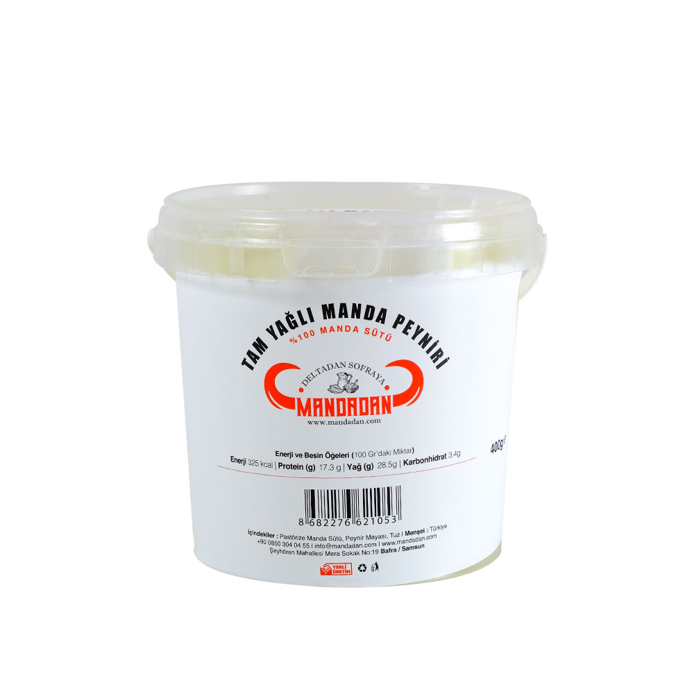 Manda Peyniri - Tam Yağlı 400g